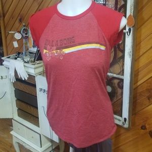 Cap sleeve retro shirt